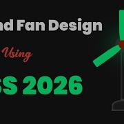 Stand Fan Using CSS Only CSS Animation Nizami Coding