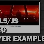 HTML5 JAVASCRIPT How To Play Video File Simple Video Player Example