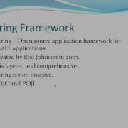 Spring Framework Introduction