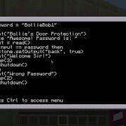 Tekkit ComputerCraft 2 Password Door Tutorial