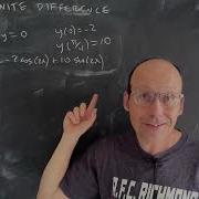 Python Math Physics Solving Boundary Value Diff EQ With The Finite Difference Method