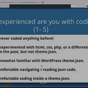 Code With Me Code Your First Settings In Theme Json