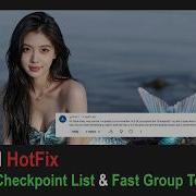 Fix ComfyUI Checkpoint List Fast Group Toggles ComfyUI HotFix