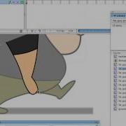 Adobe Flash Animation Tutorial Two Leg Cycles Part1