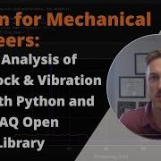 Python For Mechanical Engineers Analysis Of Shock Vibration Data With Python And EnDAQ Library