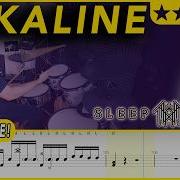 Alkaline Sleep Token Ноты для ударных 651 DRUMSCRIBE