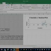Creating A Residual Plot In Excel
