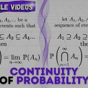 Continuity Of Probability Intuition And Proof