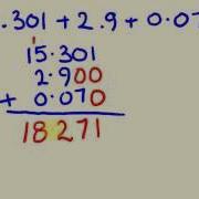 Adding Decimals