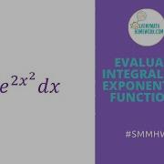 Calculus Evaluate Integrals Of Exponential Functions