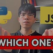 PYTHON Vs JAVASCRIPT What I Would Choose As A Beginner