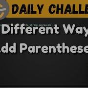 241 Different Ways To Add Parentheses DP Recursion Leetcode Daily Challenge DSA Java