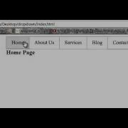 How To Highlight Current Page Using JQuery And CSS