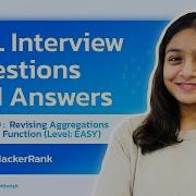 SQL Interview Questions And Answers Series HackerRank Revising Aggregations Sum Function EASY
