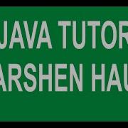 006 Java Variable Data Types Tutorial A Harshen Hausa