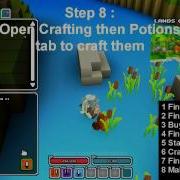 Cube World Tutorial How To Make Life Potions Crafting