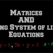 Programming Linear Equation Solver And Matrices