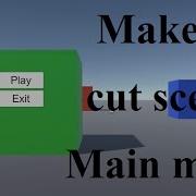 Unity3D Make A Animated Main Menu With Cut Scene Timeline Cinemachine Turorial