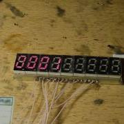 Самодельные часы на Atmega8