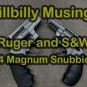 44 Магнум Снубби Ruger Alaskan и Smith Wesson Model 69 Combat Magnum