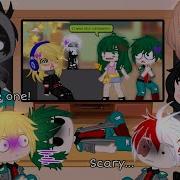 Класс 1А реагирует на У Деку проблемы из за того что он ударил ученика BNHA MHA Gacha