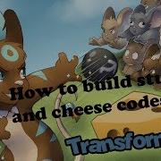 Transformice How To Build Stuff And Codes For Cheese