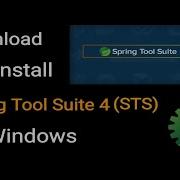 How To Install Spring Tool Suite 4 STS On Windows