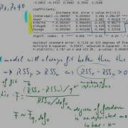 Linear Regression F Test