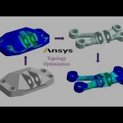 Topology Optimisation In ANSYS Model Validation Jet Engine Bracket Ansys Mechanical