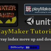 Unity Playmaker Array Index List Move Up And Down