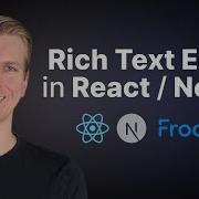 This React Text Editor Is Amazing Image Upload Markdown Code Mirror WYSIWYG Next Js Froala