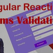 2 Reactive Forms Validation In Angular 13 Angular 13 Tutorial Forms Validation In ReACT 12 13