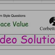 Place Value Answers Corbettmaths