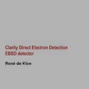 Clarity EBSD Analysis System Presentation