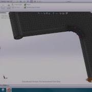 SolidWorks Finite Element Analysis FEA C Clamp