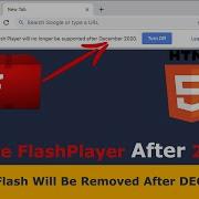 Flash Player Will No Longer Be Supported After December 2020 Alternative Of Flash Player HTML5