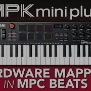 Akai Pro MPK Mini Plus Hardware Control Mapping In MPC Beats
