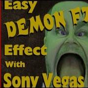 Easy Demon Face Effect Tutorial In Sony Vegas Pro