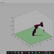 6DOF Robotic Arm Simulation Using Matlab