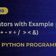 Operators In Python Explained Complete Guide With Examples For Beginners