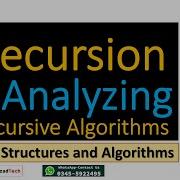 DSA 6 Recursion And Recursive Algorithm Analysis Part 1 By Arfan Shahzad