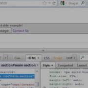 Firebug Editing CSS