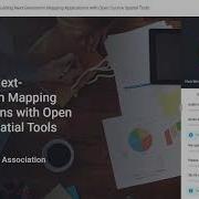 Building Next Generation Mapping Applications With Open Source Spatial Tools