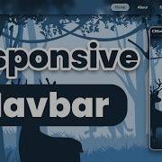 How To Create Responsive Navigation Bar Using HTML CSS JavaScript