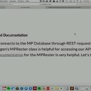 2019 MP Workshop Using The Materials API