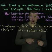 Proofs Using The Intermediate Value Theorem