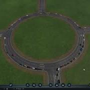 Roundabout Traffic Circle Traffic Simulation