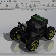 Design A Obstacle Avoiding Robot Use Solidworks