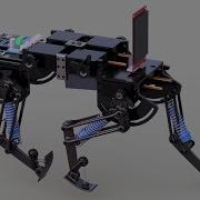 3D Printed Robot Cat Learns To Walk With Machine Learning Genetic Algorithm