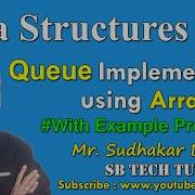 Queue Implementation Using Array Implementation Of Queue Using Array With Program Data Structure